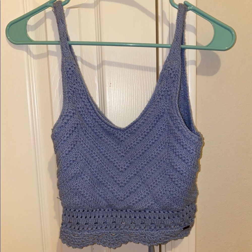 hollister crop top